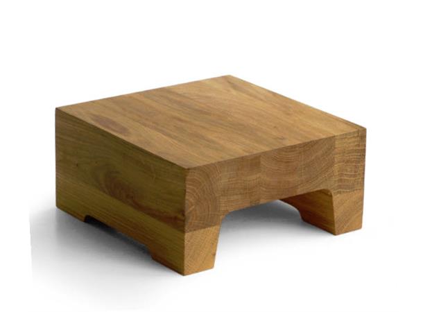 Buffetblokk 210x210x100mm Eik Heltre - Næringsmiddelgodkjent